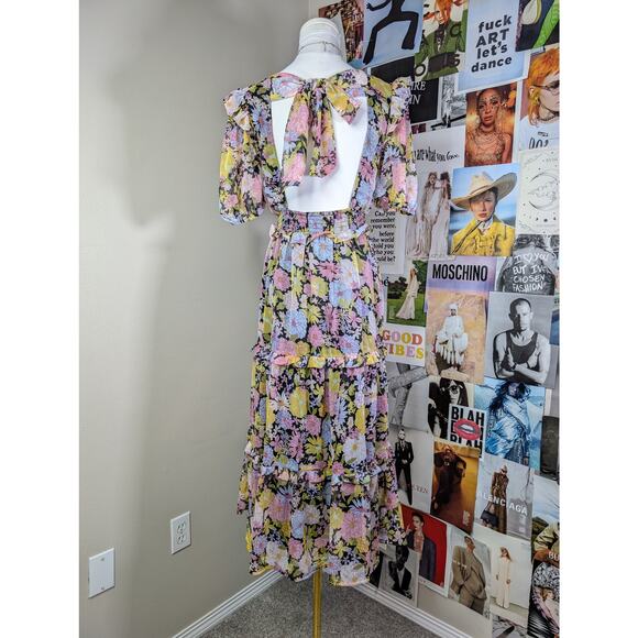 Floral Maxi Boho Dress - Picture 4 of 5